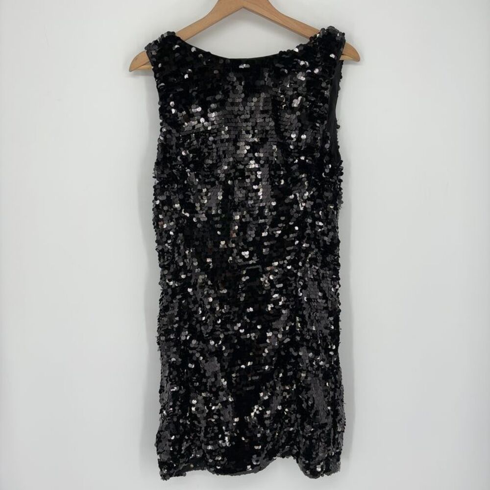 J. Crew Sequin Scoop Back Mini Dress